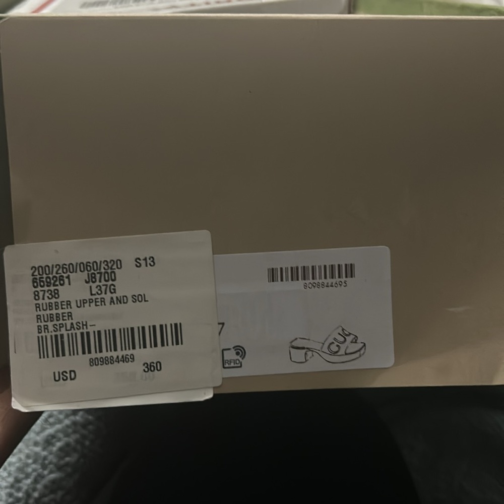 Gucci Sandles with original box & bag - Picture 7 of 9